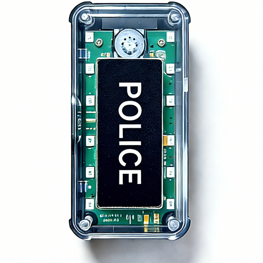 GPS Smart Warning Shoulder Light | IP66 Waterproof | Beidou+GPS Multi-Positioning | SOS Alert