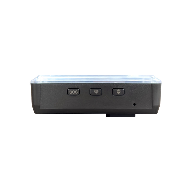 GPS Smart Warning Shoulder Light | IP66 Waterproof | Beidou+GPS Multi-Positioning | SOS Alert
