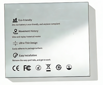 GPS Sticker Track Label | 1mm Ultra-Thin | No SIM Card | 40-Day Battery